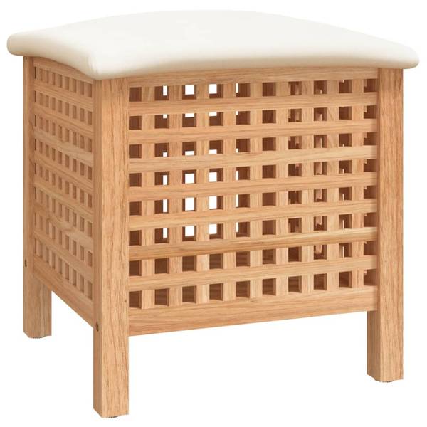 Badhocker 350350 Braun - Massivholz - 47 x 52 x 48 cm