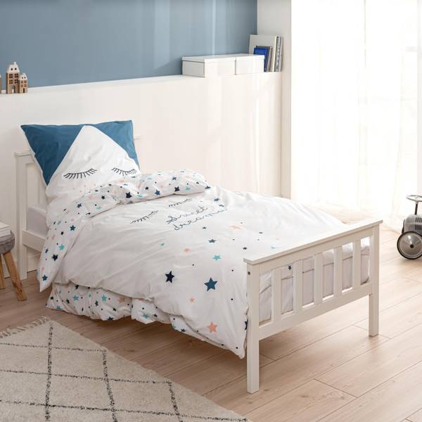 Bettwäsche Sterne Sweet Dreams Weiß - Textil - 135 x 200 x 1 cm
