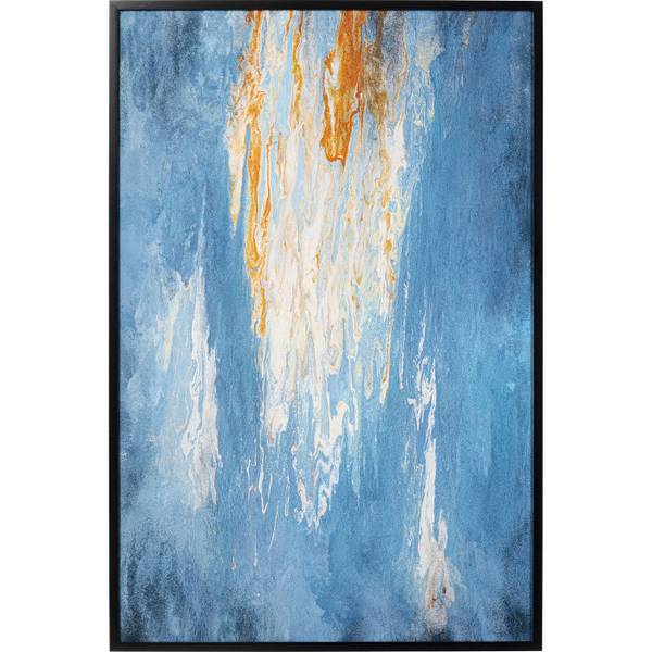 Gerahmtes Bild Artistas Blau