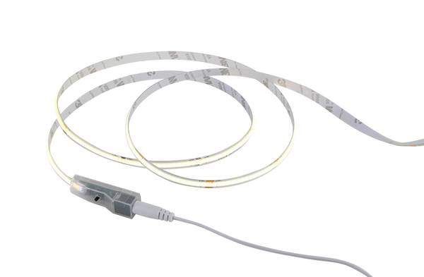 LED-Strip HOCH Weiß - Kunststoff - 1 x 1 x 1 cm