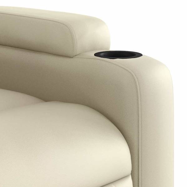 Massagesessel mit Aufstehhilfe 3032385-2 Creme - Weiß