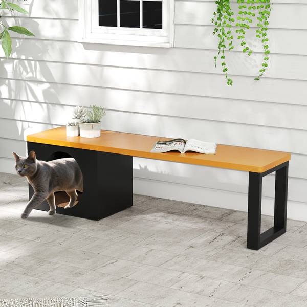 Metallbank ZB34814ORDE Schwarz - Metall - 38 x 44 x 150 cm