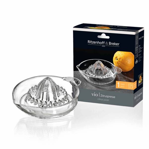 Zitronenpresse Vio Glas - 16 x 9 x 19 cm