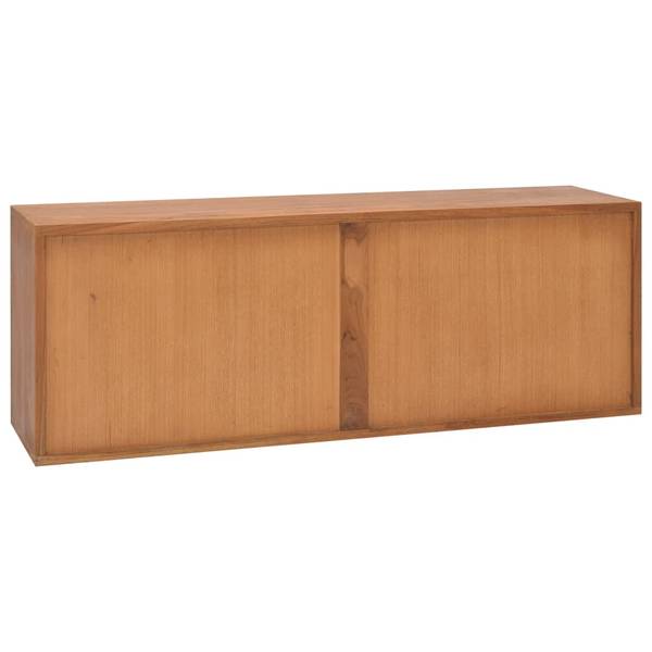 TV-Schrank D335 Braun - Massivholz - 30 x 40 x 110 cm
