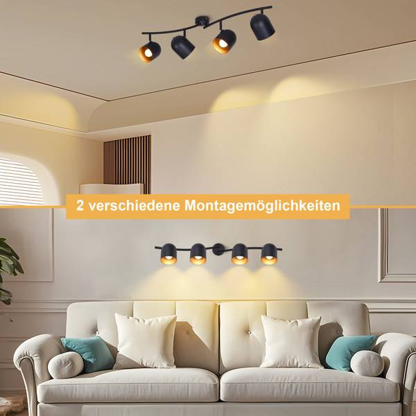 spot plafond LED Dvcl 16 x 21 x 82 cm