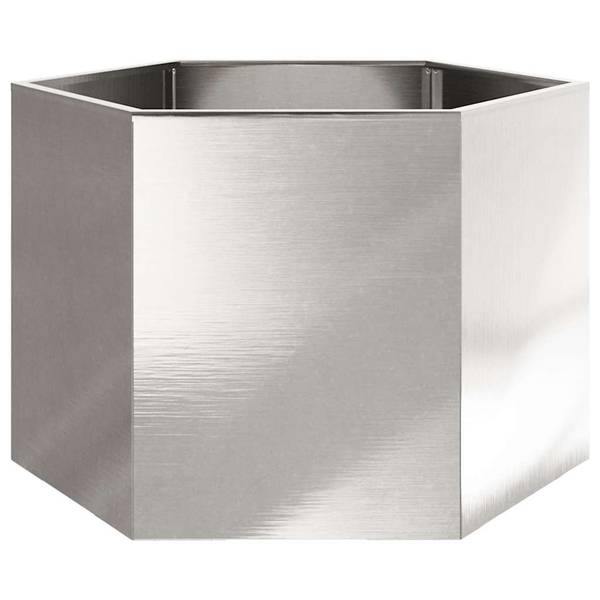 Jardinière 3042251-1 Gris lumineux - Argenté - 60 x 69 cm