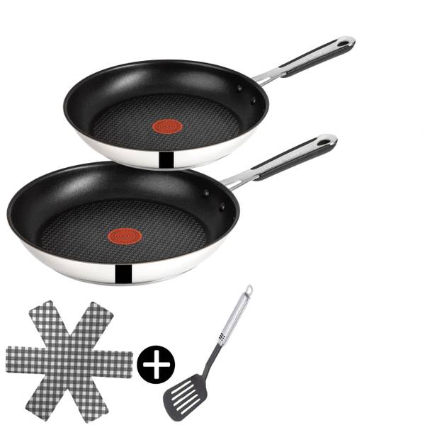Pfannenset J90929 4-tlg Schwarz - Metall