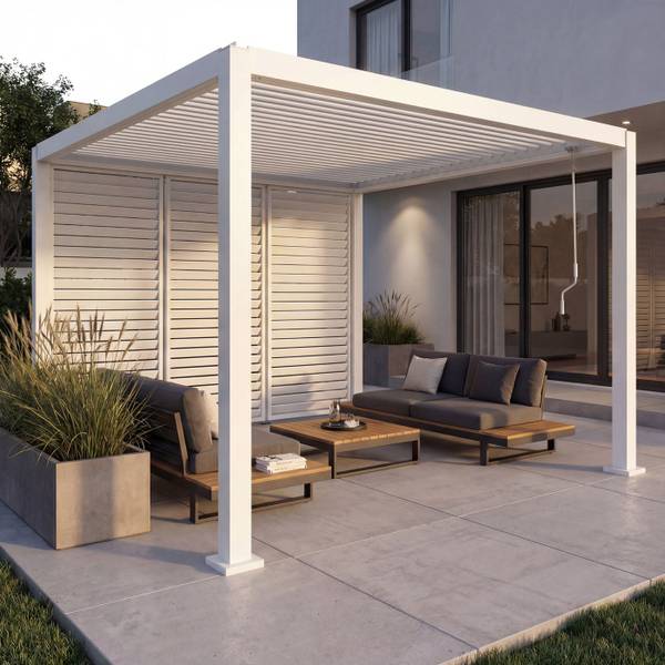 Pergola P65 Weiß