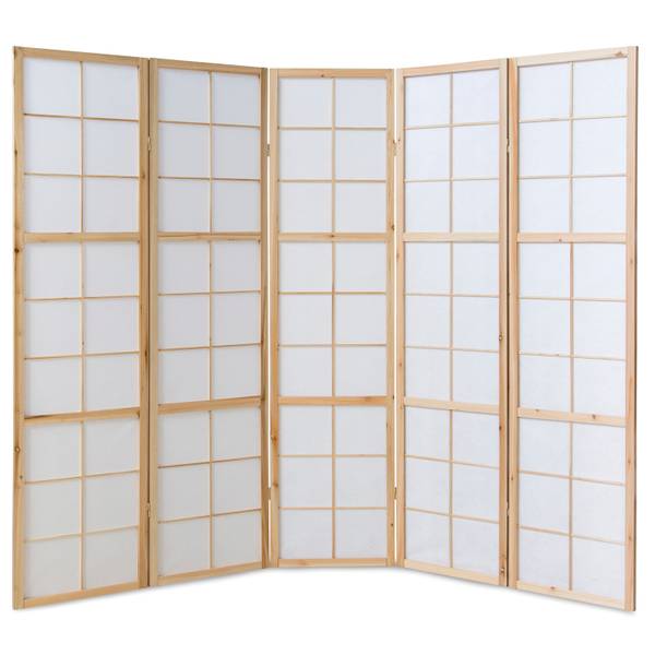 Paravent 5-teilig 169 Breite: 220 cm