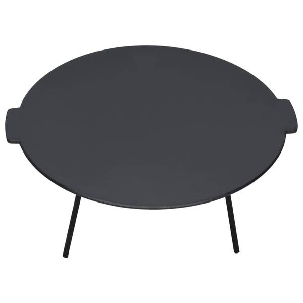 Plaque de gril 313361 Noir - Fer - 44 x 23 x 44 cm