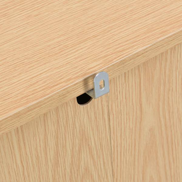 Sideboard Greenhouse Braun - Holzwerkstoff - 38 x 80 x 80 cm