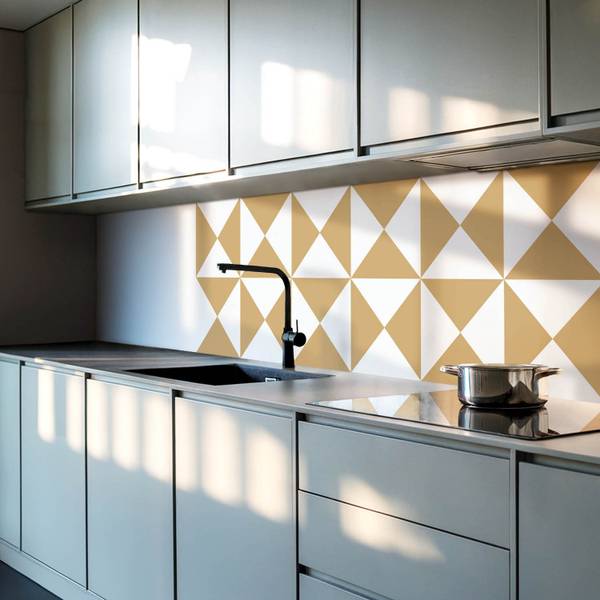 Fliesen Triangel Harmonia 4er Set 50 x 50 cm