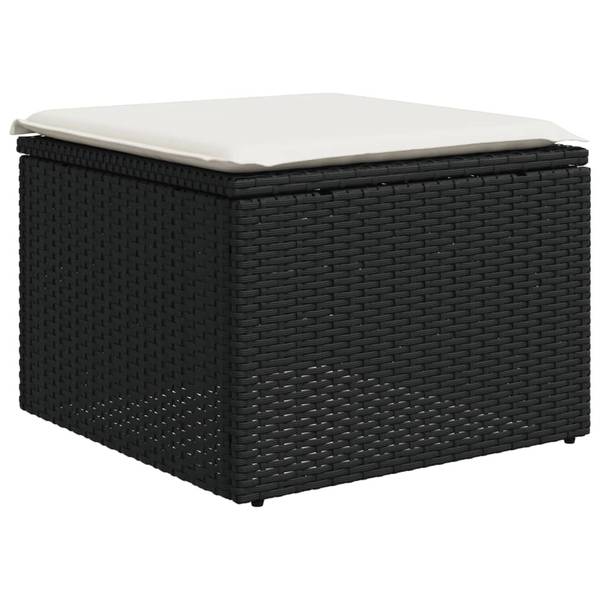 Garten-Lounge-Set 3034943-1 (6-teilig) Schwarz - Creme - Weiß