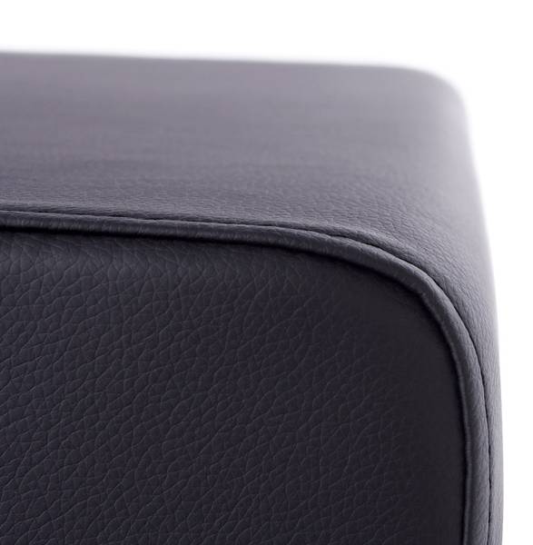 Pouf CUBE Noir - Polypropylène - 41 x 41 x 41 cm