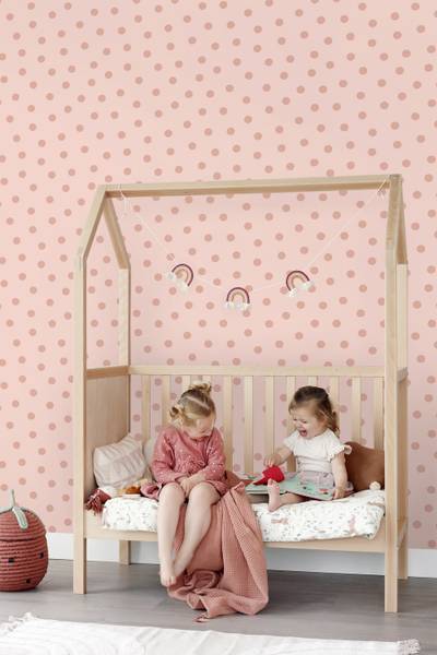 Tapete 139731 Pink - Fleece - 53 x 1005 x 53 cm