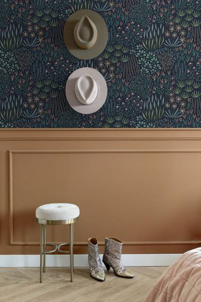 Tapete 132271 Braun - Papier - 50 x 900 x 50 cm