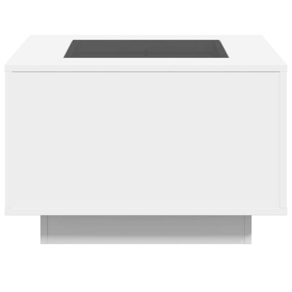LED-Couchtisch XT7768 Weiß - 60 x 60 cm