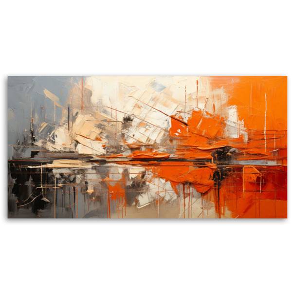 Canvas schilderij Aura 120 x 60 cm