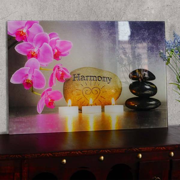 Glasbild T117 Harmony Sicherheitsglas - 60 x 40 x 4 cm