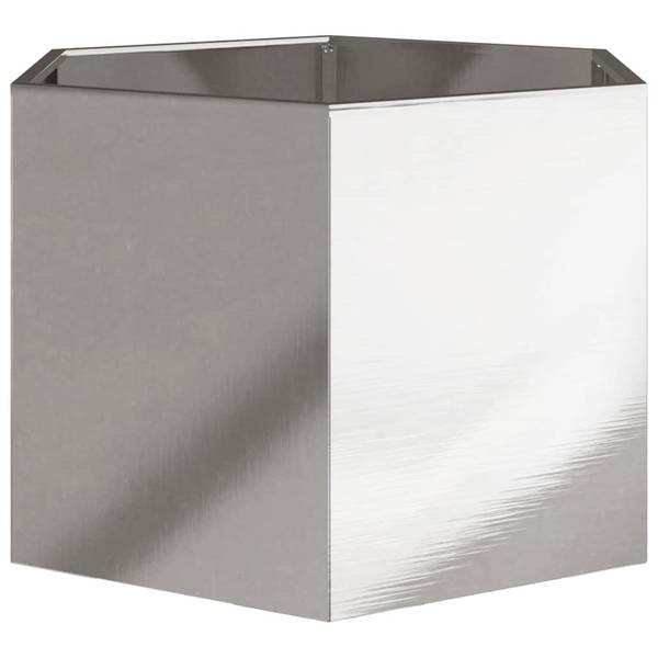 Jardinière 3042251-1 Gris lumineux - Argenté - 60 x 69 cm