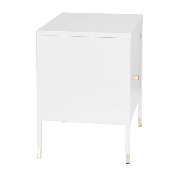 Büroschrank UMEO Weiß - Stahl - 35 x 50 x 45 cm