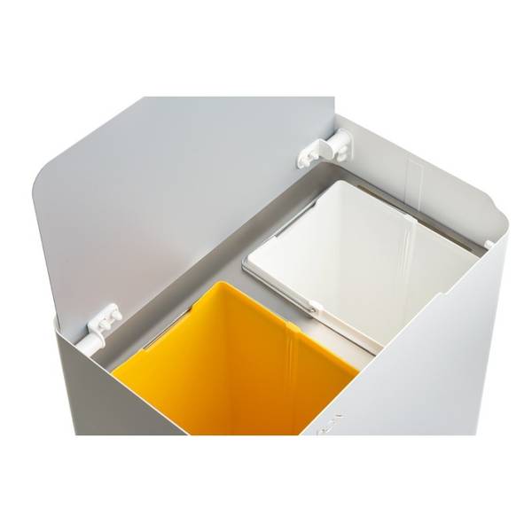 Poubelle cuisine ECOBOX NOA Gris