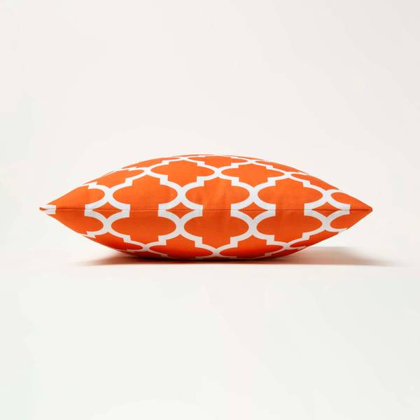 Outdoor-Kissen Nola 2er-Set Orange - Polyester - 45 x 7 x 45 cm
