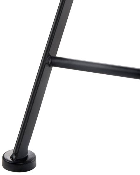 Gartenset SIROLO 2-tlg Schwarz - Blau - Weiß - Metall - 40 x 90 x 44 cm