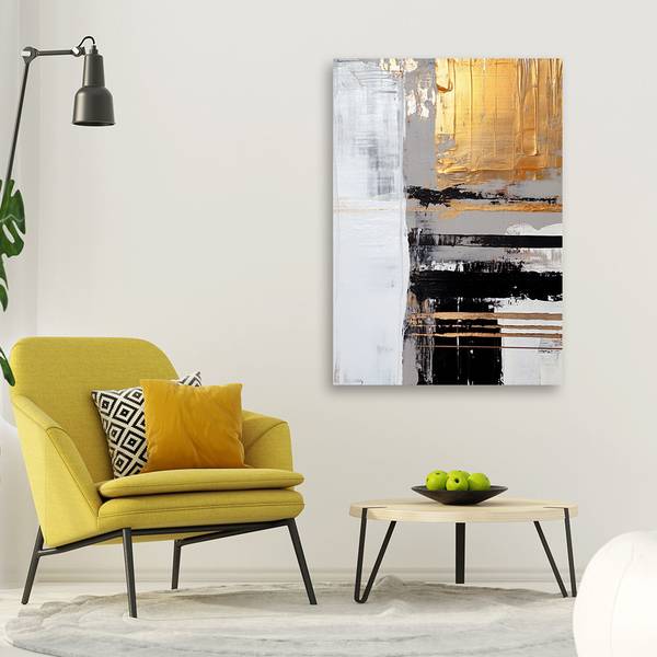 Tableau déco abstraction 70 x 100 cm