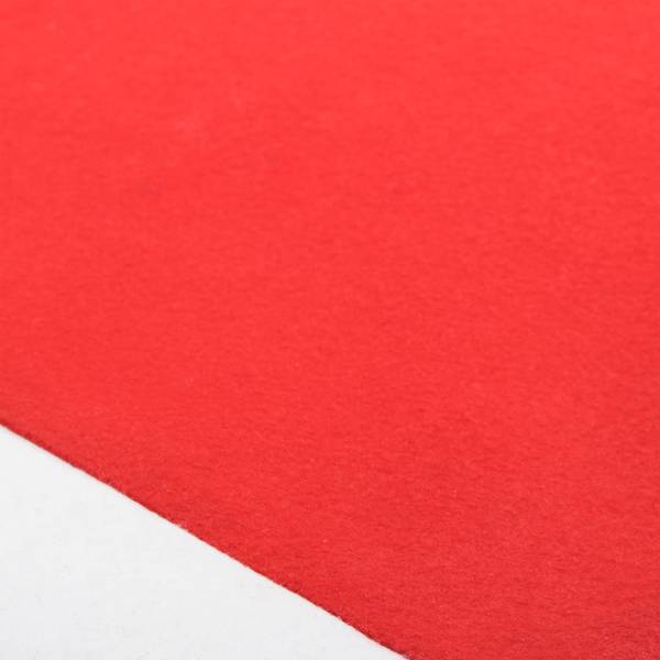 Stuhlhusse Weihnachtsmann-Mütze 1 Stk Rot - Weiß - Textil - 48 x 68 x 2 cm