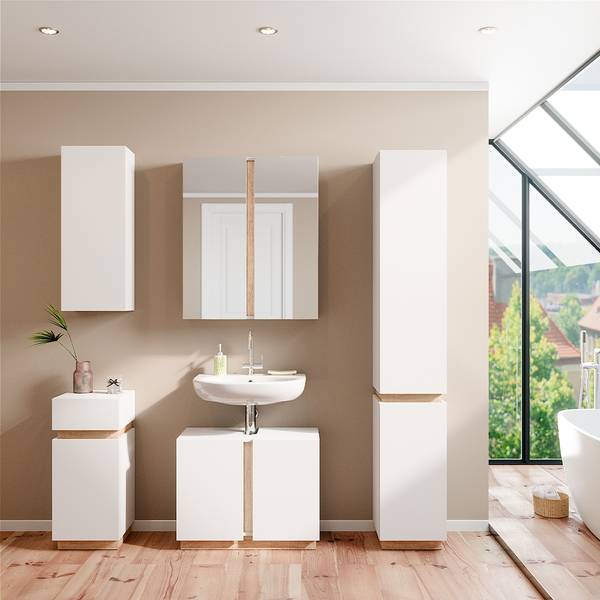 Badschrank Gloria 40877 Reinweiß
