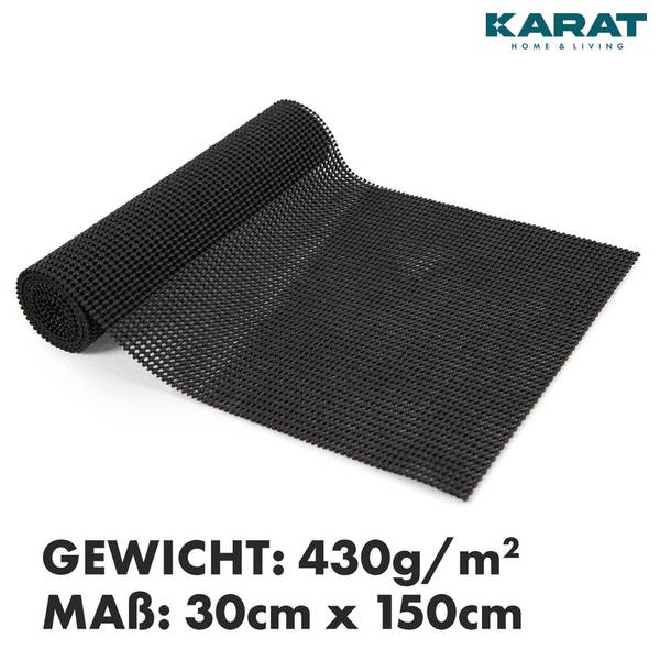 Schubladenmatte Pearl Schwarz