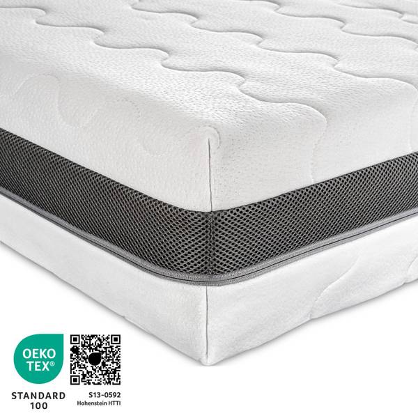 Matratze NachtSystem 7-Zonen 200 x 200 cm - H3 / H4
