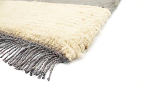 Handgeknüpft Wollteppich Rot - Wolle - 70 x 2 x 140 cm