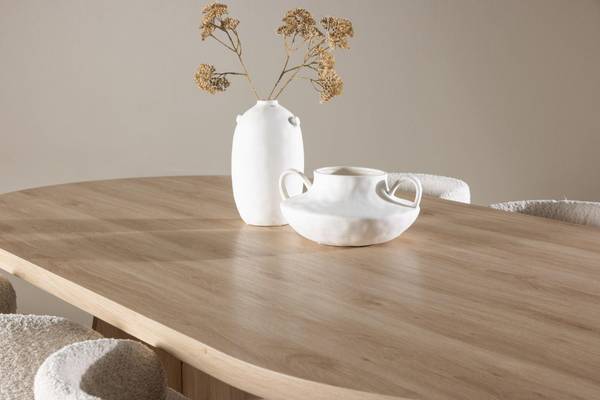 Essgruppe Bootcut (3-Teilig) Braun - Microfaser - 230 x 76 x 115 cm