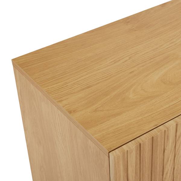 Sideboard NaturLine Ⅱ Beige - Stahl - 100 x 75 x 40 cm