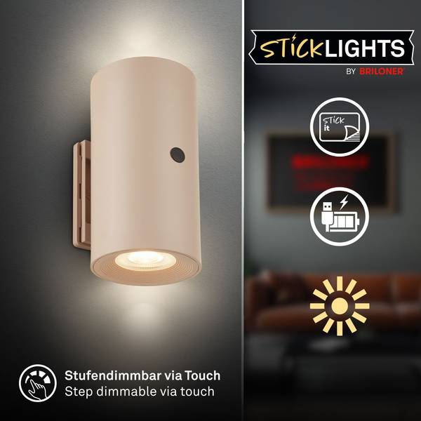 Akku Wandleuchte 3942011 Beige