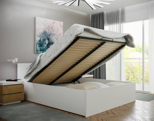 Bett Pan Breite: 125 cm