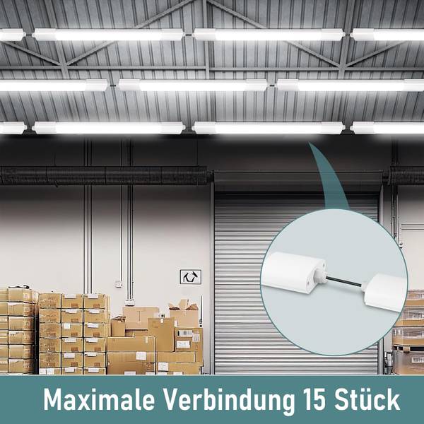 LED Feuchtraumleuchte TR1215-2er-Set Höhe: 8 cm