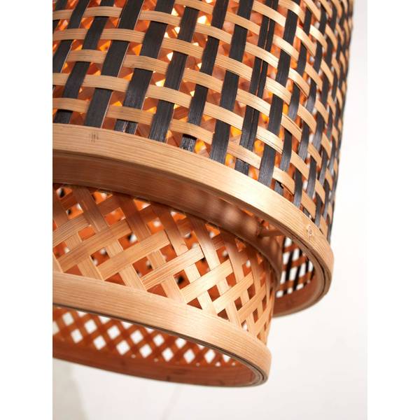 Suspension Bhutan 9 x 9 cm - Abat-jour diamètre : 25 cm