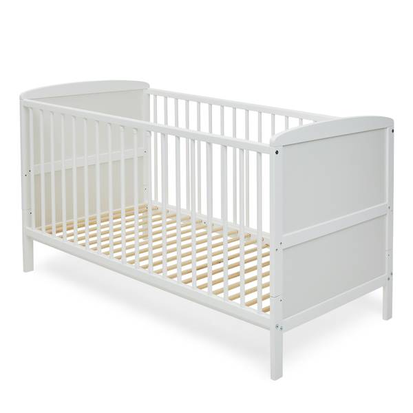 Babybett Mateo Weiß - Massivholz - 70 x 88 x 140 cm