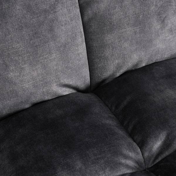 Barhocker FONIA Grau - Metall - Textil - 46 x 103 x 57 cm