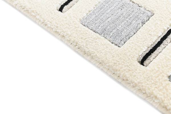 Tapis de passage Darya CDLXXIX Beige - Laine - 81 x 1 x 302 cm
