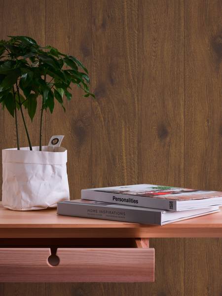 Vliestapete 300431-GU Braun - Fleece - 53 x 1005 x 1 cm