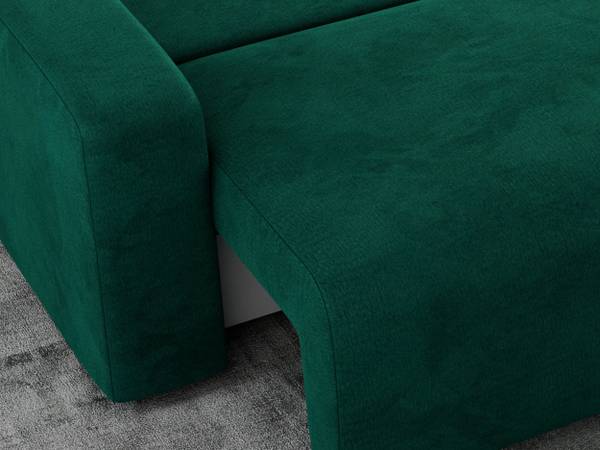 Ecksofa ARGOS L Dunkelgrün