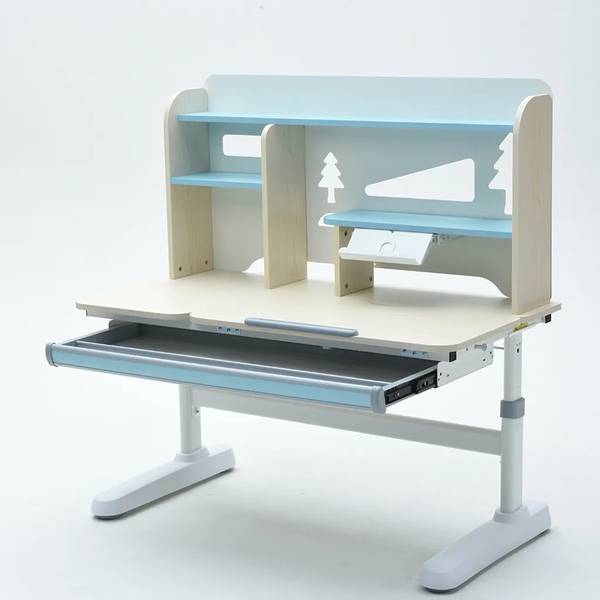 Schreibtisch SZB1 Blau - Holzwerkstoff - 65 x 75 x 120 cm