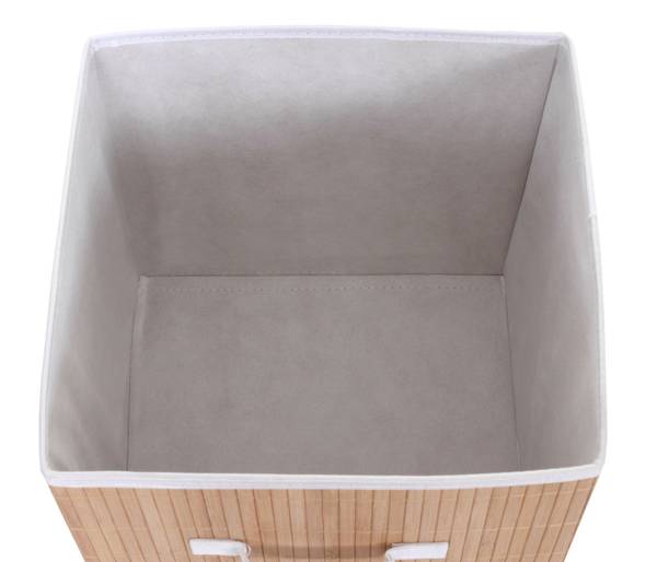 Boîte rangement pliable C21 (4 pcs) Marron - Polypropylène - 32 x 32 x 32 cm