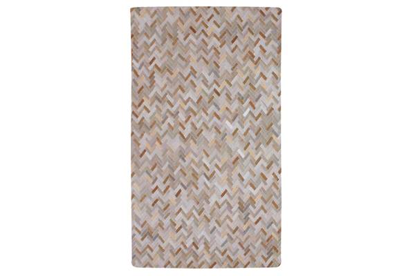 Handgefertigter Teppich Wüstenberge Beige - Textil - 160 x 230 x 1 cm