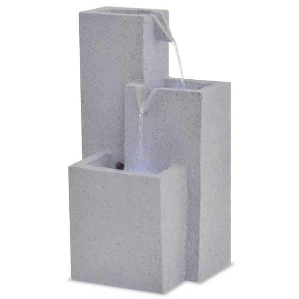 Indoor-Brunnen 244291 Grau - Polyresin - 22 x 41 x 22 cm