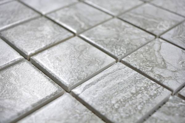 Mosaikfliesen CIM Q48 CG Grau - Keramik - 31 x 31 x 31 cm